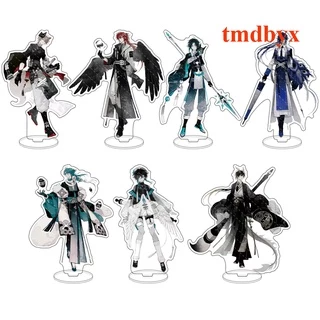 Tmdbyx Mô Hình Anime Genshin Va Chạm Diluc Venti Klee Zhongli Bằng Acrylic Trang Trí Bàn Làm Việc