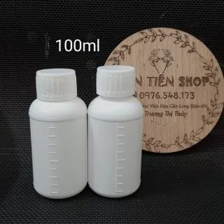 Chai nhựa 100ml chia vạch HDPE