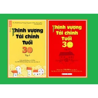 Sách - Combo 2 tập Tài chính thịnh vượng tuổi 30 (Lẻ, trọn bộ)