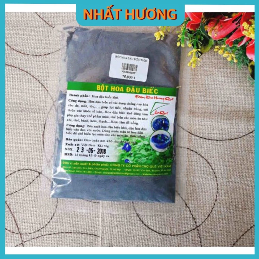 Bột Hoa Đậu Biếc 50gr