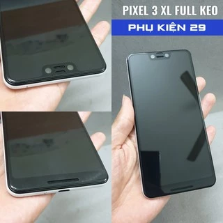 [Google Pixel 3 XL/ 3XL] Kính cường lực FULL màn FULL keo Glass Pro+ 9H