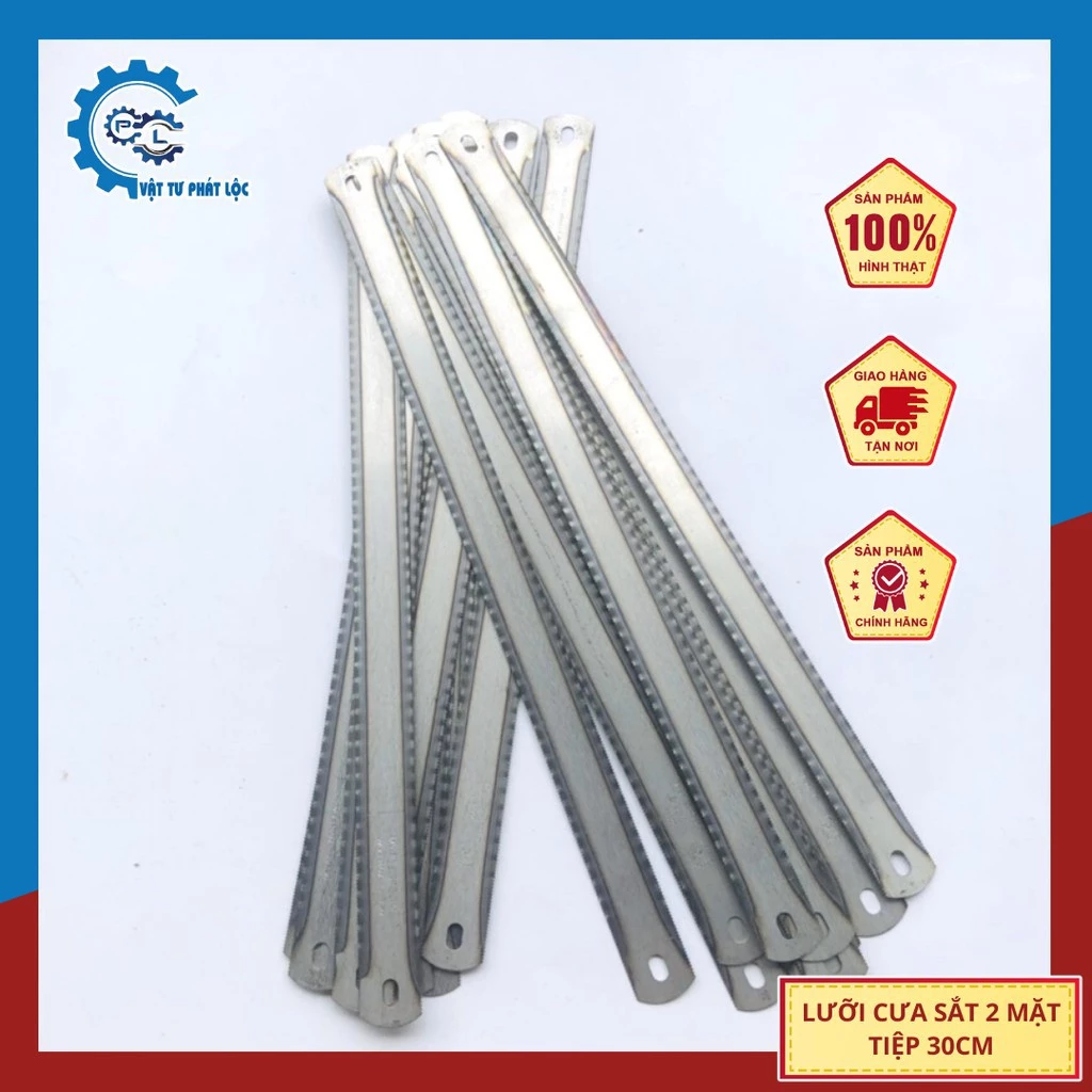 Lưỡi cưa sắt 2 mặt Tiệp 30cm