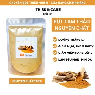 Bột cam thảo tắm trắng dưỡng da nguyên chất TH Skincare