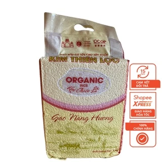 Gạo Nàng Hương Hữu Cơ Túi 5kg