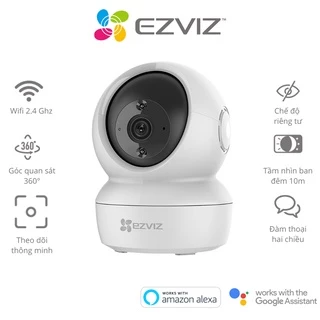 Camera EZVIZ C6N, wifi trong nhà, quay quét 360 độ, độ phân giải 1080p