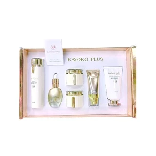 Bộ Kayoko Plus+ 6IN1 Nhật Bản Dưỡng Da Mờ Thâm Nám, Ngăn Ngừa Lão Hóa Giúp Làn Da Luôn Căng Bóng Mịn Màng