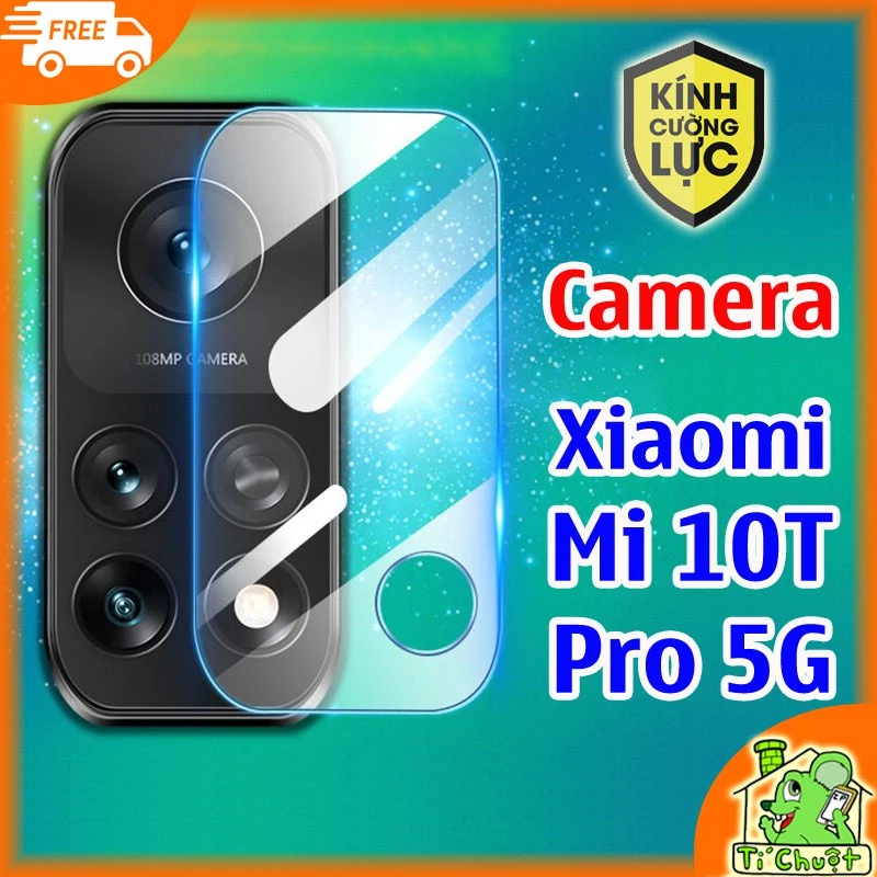 Kính Cường Lực chống trầy Camera Xiaomi Mi 10T Pro 5G