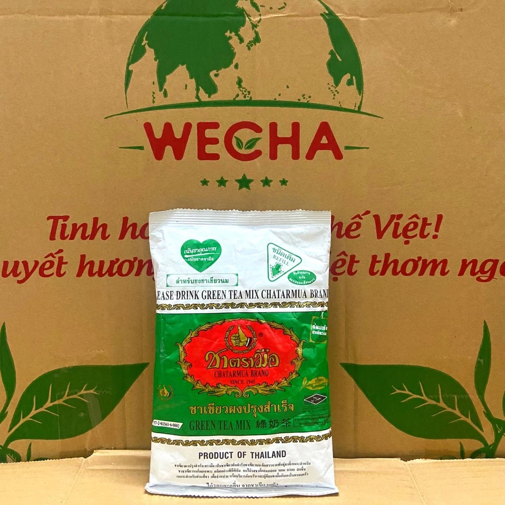 Trà Sữa Thái Xanh CHATARMUA Thái Lan Thơm Ngon Giá Rẻ 200gr