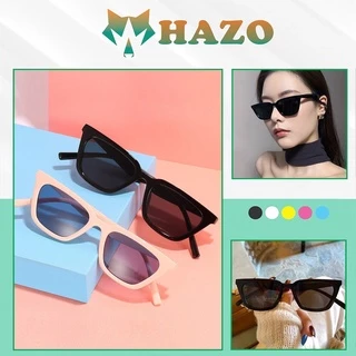 Mắt Kính Thời Trang Hot Trend Y2K Mắt Mèo Form Vuông Sang Chảnh - Hazo