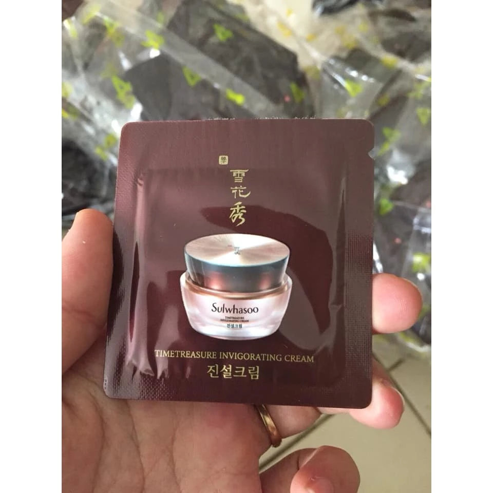 COMBO 30 gói kem dưỡng thông ĐỎ SULWHASOO MẪU MỚI 2019