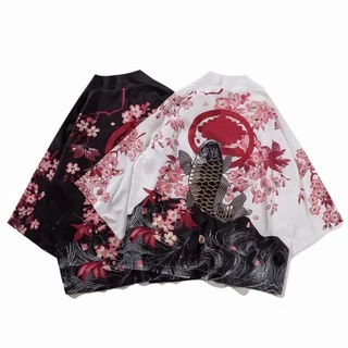 Yukata Haori Áo Khoác Kimono Phong Cách Samurai Nhật Bản Truyền Thống Cho Nam Và Nữ Yukata Haori