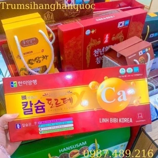 Viên Canxi Hanmi Hàn Quốc, Hộp đỏ 120 viên