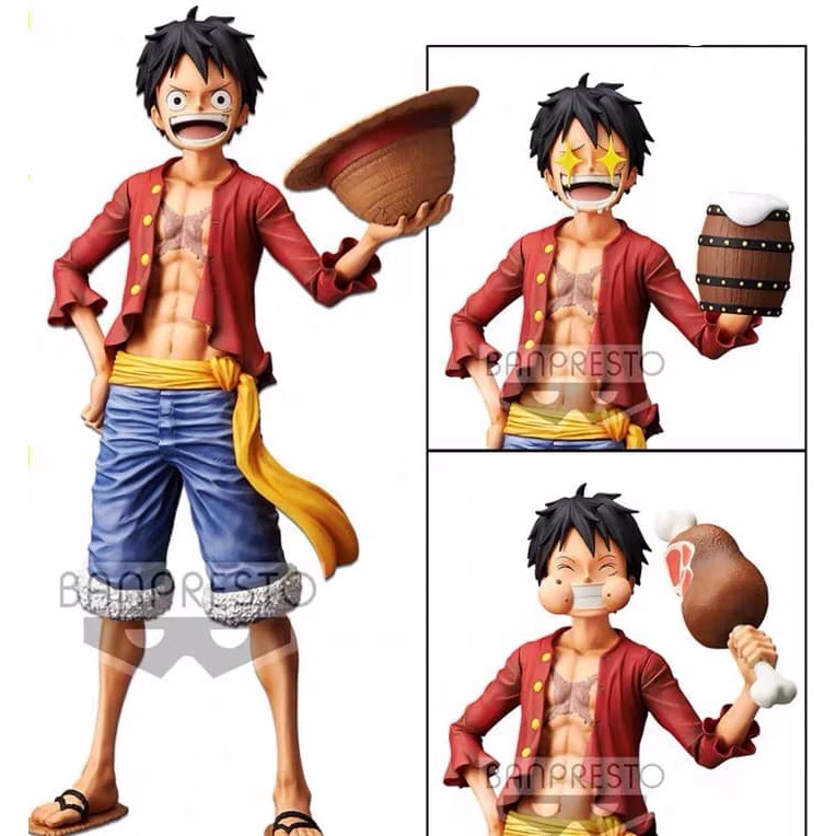 Mô hình One piece chính hãng - Luffy Grandista NERO