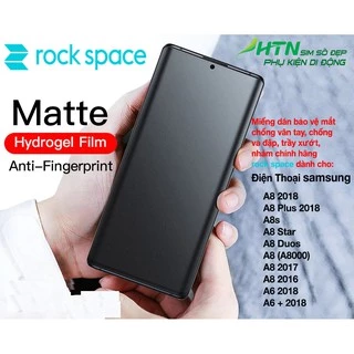 Miếng dán PPF samsung A8 2018 A8+ A8S A6+ star duos rock space matte chống vân tay, dán màn hình/ mặt lưng điện thoại