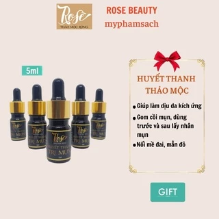 Cốt huyết thanh loại bỏ mụn tận gốc đạt chuẩn không pha tạp ROSE BEAUTY Handmade