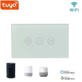 Công tắc thông minh Wifi Bluetooth / Zigbee Tuya điều khiển cửa cuốn