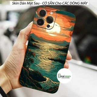 Tấm dán Skin Mặt Sau Phong Cảnh MS01 FULL VIỀN 14 pro max , 13 pro max , 12 pro max , 11 pro max , xs max - FukiShop