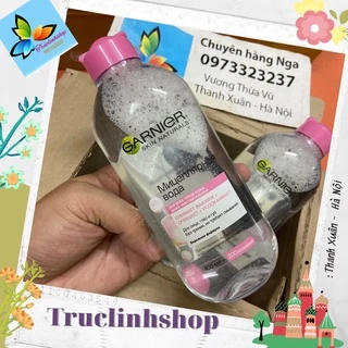 Nước Tẩy Trang Skin Naturals Micellar Cleansing Water màu hồng 400ml da khô thường nhạy cảm