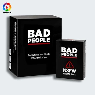 Bộ trò chơi thẻ Bad People thú vị