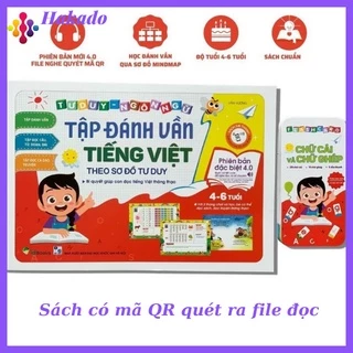 Đồ chơi Thẻ và Vở học tiếng Việt cho bé