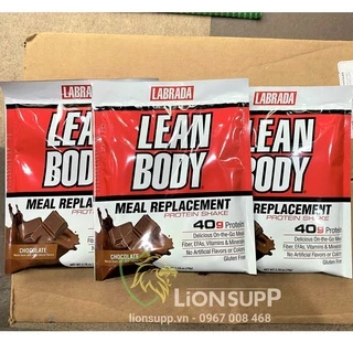 [3 MÙI VỊ] LEAN BODY THÙNG 80 GÓI  - BỮA ĂN THAY THẾ - LABRADA LEANBODY MEAL REPLACEMENT - CHÍNH HÃNG BBT