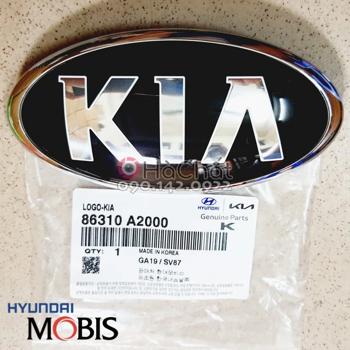 Logo biểu tượng KIA gắn trước/sau Kia K3 Cerato & Forte / Nhập khẩu chính hãng KIA MOTORS - HYUNDAI MOBIS Hàn Quốc