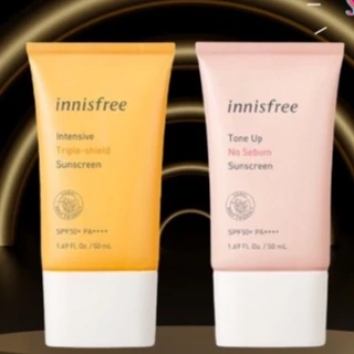 (giá sỉ)Kem chống nắng nâng tông da innisfree, Kem chống nắng dưỡng trắng da tone up no sebum sunscreen 50ml