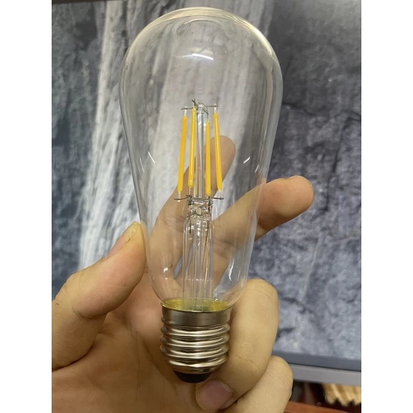 Bóng Đèn LED Hình Đu Đủ Phong Cách Châu Âu Cổ Điển Phù Hợp Mọi Không Gian Và Lắp Cho Mọi Loại Đèn Có Đui E27