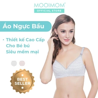 [CHÍNH HÃNG] MOOIMOM Áo Ngực Bầu Và Cho Bé Bú Cao Cấp Chống Chảy Xệ Ngực Siêu Mềm Mại B6887