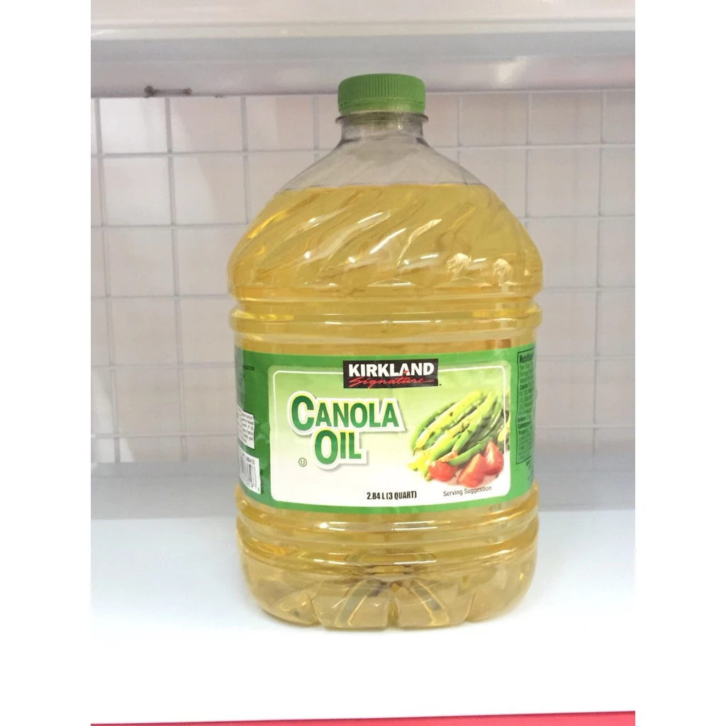 Dầu ăn thực vật của Mỹ Kirkland Signature Canola Oil 2.84l