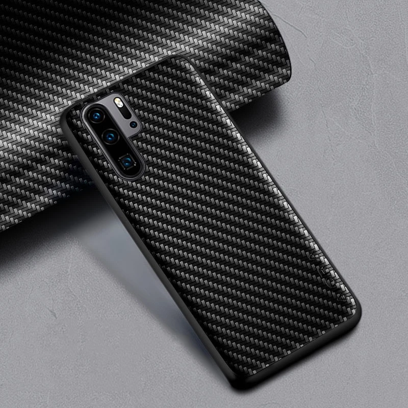 Ốp Họa Tiết Sợi Carbon Cho Huawei P30 P40 Pro Lite E Thiết Kế Thời Trang Ốp điện thoại Mềm Cho Huawei P Smart 2021 2019 Ốp điện thoại