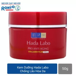 Kem Dưỡng Ngăn Ngừa Lão Hóa Da Hada Labo Pro Anti Aging Collagen Plus Cream 50g