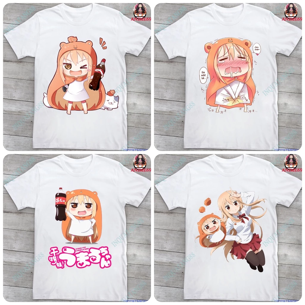 Áo thun nam nữ - himouto umaru chan -kute