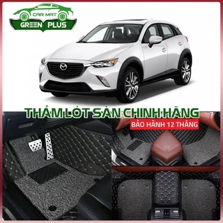 Thảm lót sàn ô tô 5D 6D Mazda CX3 chống nước, không mùi, phủ kín 90% sàn xe