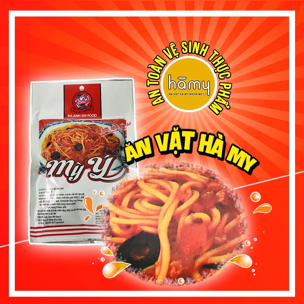 Snack Mỳ Ý Ăn Liền Thơm Ngon - CHIPSHOP82