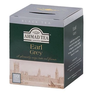 Trà đen Bá Tước Anh Quốc AHMAD 20g - Ahmad Earl Grey Tea (túi lọc có bao thiếc - 10 túi/hộp)