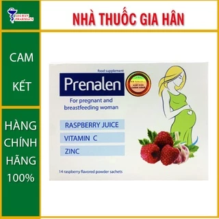 Prenalen hộp 14 gói , tăng cường sức đề kháng mẹ bầu , Gia Hân