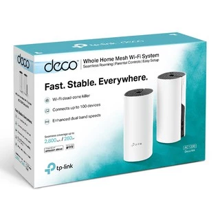 Hệ Thống Wi-Fi Mesh Cho Toàn Ngôi Nhà AC1200 Deco M4 (2-pack)