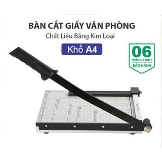 Bàn Cắt Giấy Khổ A4 Chất Liệu Bằng Kim Loại