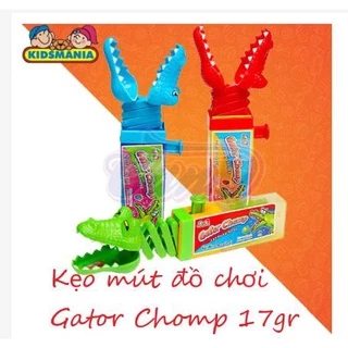 [ Giá Sốc ] Kẹo mút đồ chơi Kidsmania Gator Chomp 17gr (Màu ngẫu nhiên) siêu rẻ hàng sẵn