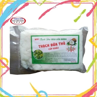 [10kg] Thạch dừa ép thô (khô) loại 12ly Tặng hương dừa thơm