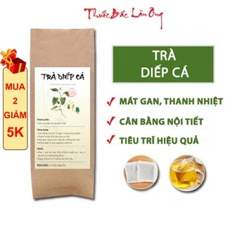 Trà diếp cá thanh nhiệt, detox, ngăn ngừa mụn, mát gan - Thuốc Bắc Lãn Ông