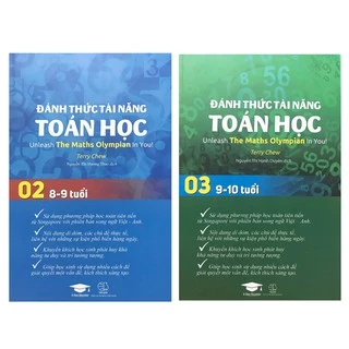 Sách - Combo Đánh thức tài năng toán học 2 + 3