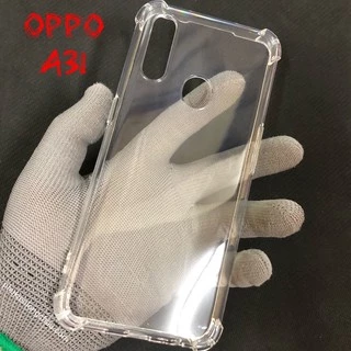 Ốp Lưng OPPO A31 Dẻo Trong Suốt Chống Sốc Có Gù Bảo Vệ 4 Gốc