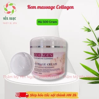 Kem massage Collagen thơm dịu, hũ 500g