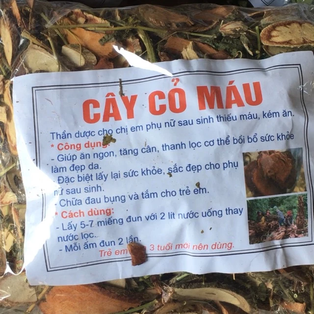 Cỏ máu tăng cân hàng chuẩn combo 5kg 1 liệu trình