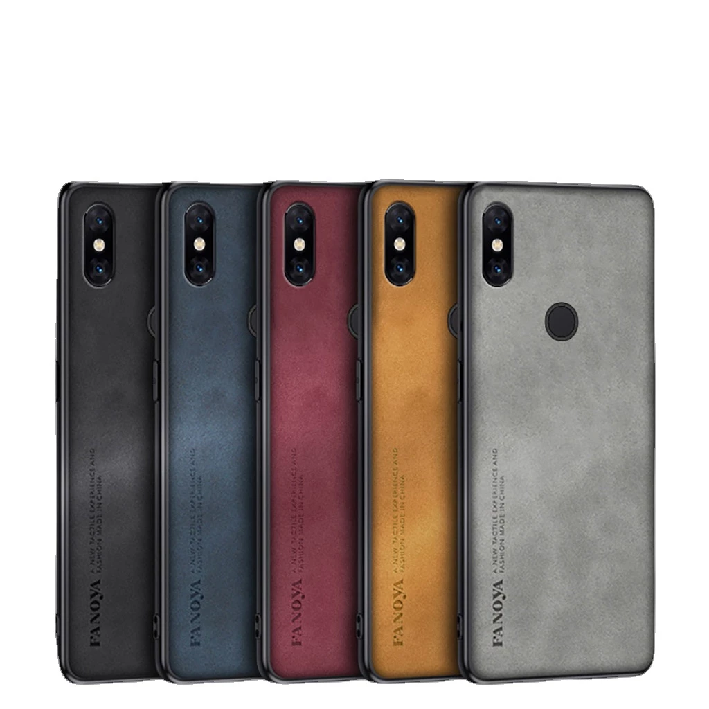 Ốp Điện Thoại Da PU Chống Sốc Cho xiaomi Mi Mix2 Mix2s Mix3