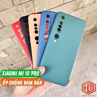 Ốp lưng Xiaomi Mi 10 Pro dẻo CHỐNG BẨN nhiều màu