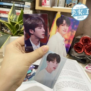 Bộ Card Cứng In Hình Idol Jin BTS Bo Góc Sang Trọng – Quà Tặng Kpop