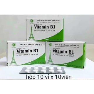 Vitamin B1 bồi bổ sức khỏe, nâng cao thể trạng, hỗ trợ kén ăn, người suy nhược, bị lao lực, mất ngủ